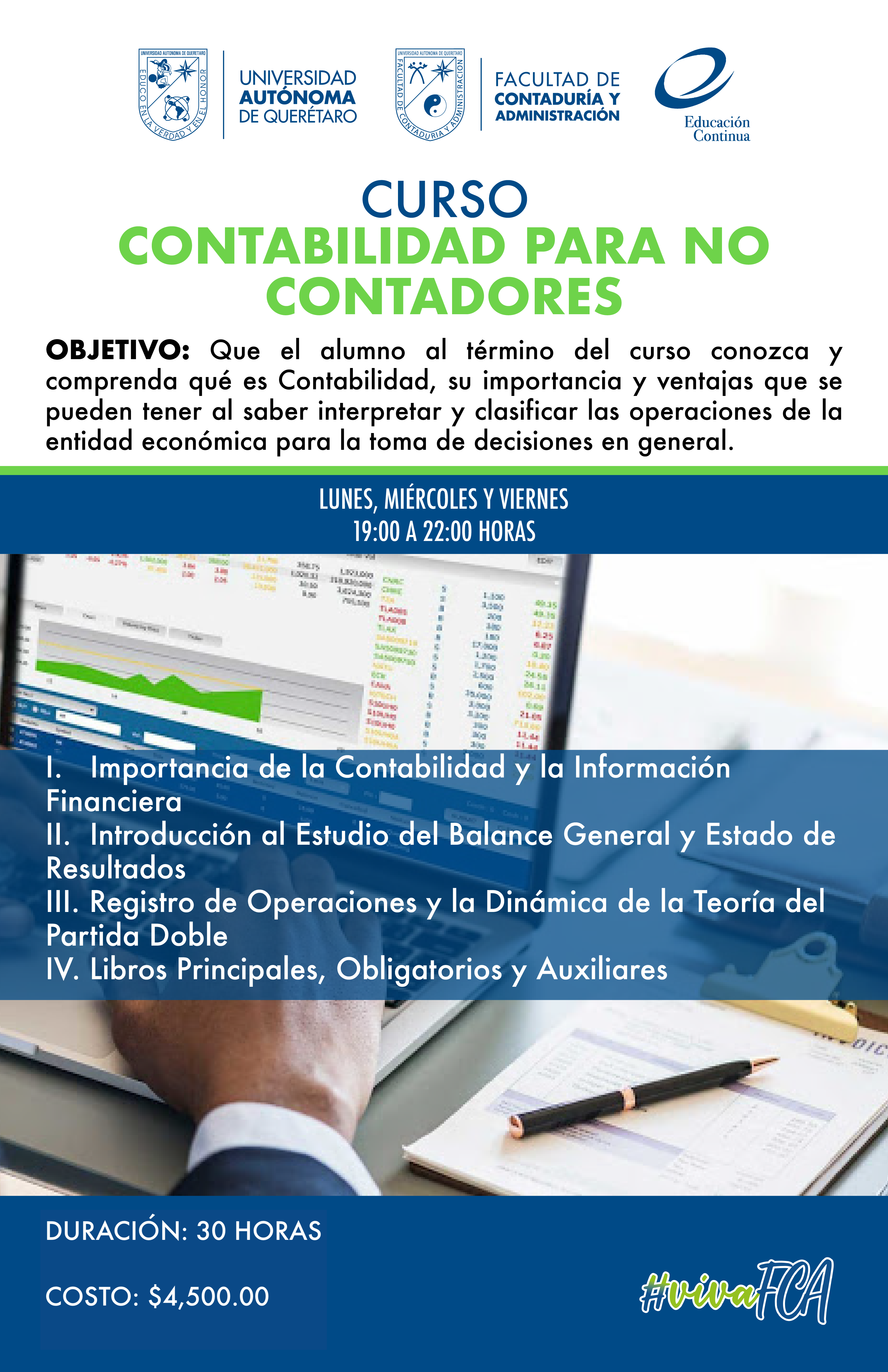 Curso: Contabilidad para no Contadores - Facultad de Contaduría y